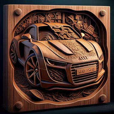 3D модель Audi R8 (STL)